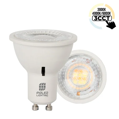 PIOLED VERS 6.5W 3CCT GU10 DOWNLIGHT