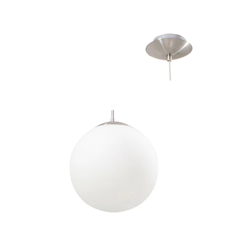 EUROLUX P199O RONDO SATIN CHROME PENDANT