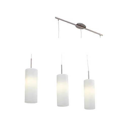 EUROLUX P260SC TROY 3LIGHT SATIN CHROME PENDANT