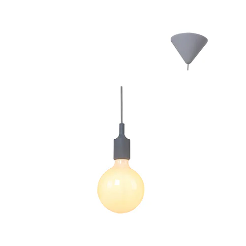 EUROLUX P470GY SILICONE GREY PENDANT