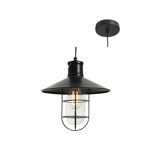 EUROLUX P473 VIBRATO 265MM BLACK PENDANT