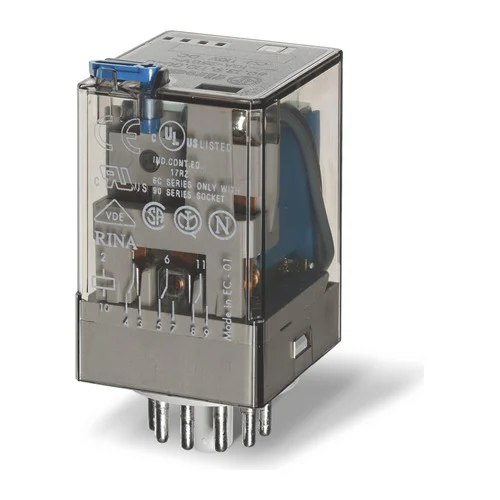 FINDER 60.13 11 PIN 10A 24V AC PLUG-IN RELAY