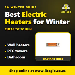 Best electric heaters for a South African winter — Lite-Glo buyer's guide