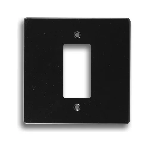 CRABTREE CLASSIC 2444/108 4X4 ISOLATOR COVER PLATE, BLACK