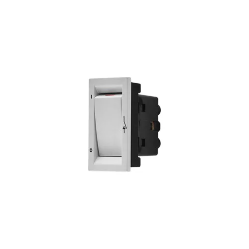 DIAMOND 11904/001 20AMP DOUBLE POLE ISOLATOR MODULE, WHITE