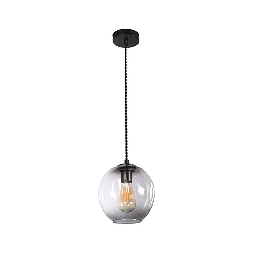 K-LIGHT GO-KLCH-160S/BL LRG MOLECULE BLACK&SMOKED GLASS PENDANT