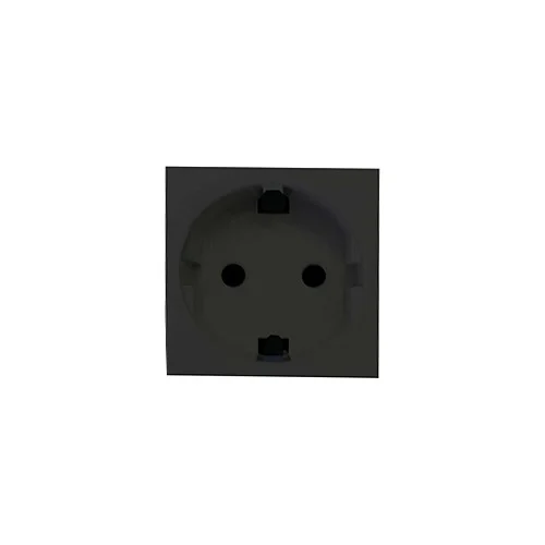 ONESTO MATRIX BK-MXM-001RSA SCHUKO SOCKET MODULE, BLACK