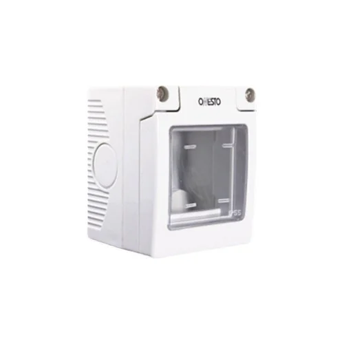ONESTO MATRIX MXM-OF0551 IP55 1 MODULE WEATHERPROOF ENCLOSURE, WHITE
