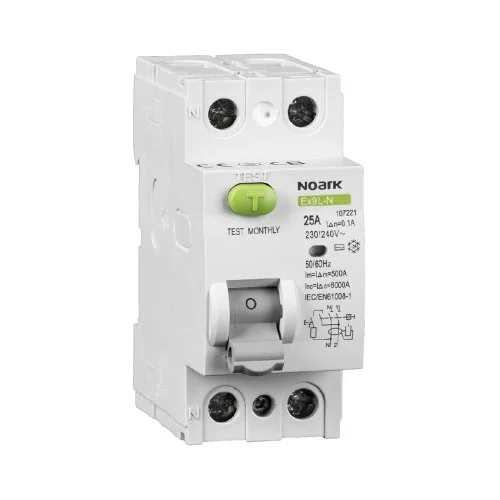 NOARK EX9LB63 1P+N 63AMP 30MA TYPE B EARTH LEAKAGE